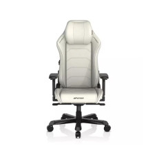 DXRacer Master Series Gaming Chair V2, Microfiber Leather, 4D Armrests, Multi-functional Tilt, 3" Casters, High Density Mold Shaping Foam, 220lbs Recommended Weight, White | MAS-I238S-W-A3