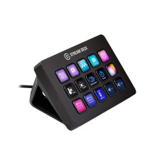 Elgato Stream Deck – Studio Controller, 15 macro keys, trigger actions in apps and software like OBS, Twitch, ​YouTube and more, works with Mac and PC