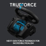 Logitech G923 Racing Wheel and Pedals, TRUEFORCE up to 1000 Hz Force Feedback, Responsive Driving Design, Dual Clutch Launch Control, Genuine Leather Wheel Cover, for PS5, PS4, PC,
