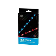 DEEP COOL RGB 200EX RGB LED Strip, SYNC Controlled via 12V RGB 4-pin Header on Motherboard, SYNC with Other 12V RGB Devices- DP-LEDRGB200EX