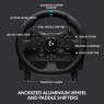 Logitech G923 Racing Wheel and Pedals, TRUEFORCE up to 1000 Hz Force Feedback, Responsive Driving Design, Dual Clutch Launch Control, Genuine Leather Wheel Cover, for PS5, PS4, PC,