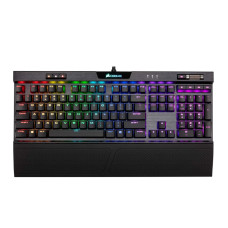 Corsair K70 RGB MK.2 Rapidfire Mechanical Gaming Keyboard - USB Passthrough & Media Controls - Fastest & Linear - Cherry MX Speed - RGB LED Backlit
