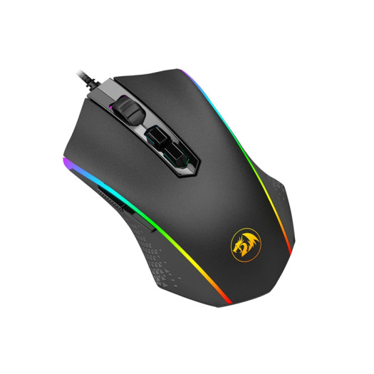 Redragon M710 MEMEANLION Chroma Gaming Mouse, High-Precision Ambidextrous Programmable Gaming Mouse with 7 RGB Backlight Modes and Tuning Weights, up to 10000 DPI User Adjustable