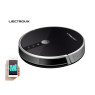 LIECTROUX C30B Robot Vacuum Cleaner 2D Map Navigation, Smart Memory, 3000Pa Suction, Map Shown on WiFi App, 0.6L Dustbin, 350ml Electric Water Tank, Wet and Dry Mopping