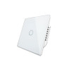 TUYA 1CH WIFI SMART HOME TOUCH WALL SWITCH FOR AC - 32A - Round shape - White
