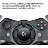 Logitech G920 Dual-Motor Feedback Driving Force Racing Wheel with Responsive Pedals for Xbox One - Black