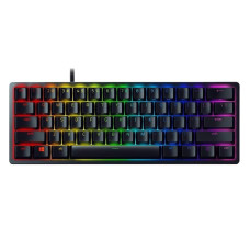 Razer Huntsman Mini 60% Gaming Keyboard, Fastest Keyboard Switches Ever, Purple Optical Switches, Chroma RGB Lighting, PBT Keycaps, Onboard Memory | RZ03-03390100-R3M1