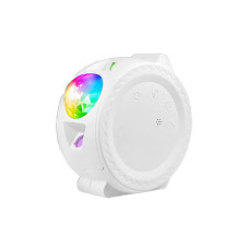 Tuya Smart Star Sky Projector WiFi Colorful Starry Sky Moon Projector Romantic Led Night Light Work with Tuya, Smart Life, Alexa - PST-SC511- White