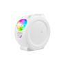 Tuya Smart Star Sky Projector WiFi Colorful Starry Sky Moon Projector Romantic Led Night Light Work with Tuya, Smart Life, Alexa - PST-SC511- White