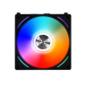 Lian-Li UNI Fan AL120 V2 Single Black, PBT+PC+Aluminum Materials, 120mm Fans, Up to 1900 RPM Fan Speed, 64.5 CFM Airflow, 1 Pack | G99.12ALV21B.00