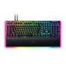 Razer BlackWidow V4 Pro Wired Mechanical Gaming Keyboard: Green Mechanical Switches - Clicky Tactile - Doubleshot ABS Keycaps - Command Dial - Programmable Macros - Chroma RGB - Magnetic Wrist Rest
