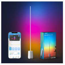 Govee RGBICWW Floor Lamp, Color Changing Corner Lamp, Modern LED Lamp with Wi-Fi App Control, 64+ Scene, DIY Modes, Music Sync, Standing Lamp Suitable for Bedroom, Living Room, Gaming Room -‎H6072