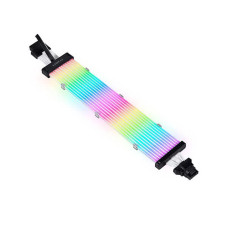 Lian Li Strimer Plus V2 12VHPWR (12+4 To 12+4 Pin) 12 Lights Guides ARGB Extension Cable - G89.PW16-12PV2.00