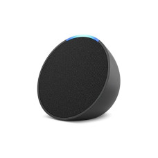 Echo Pop | Full sound compact smart speaker with Alexa | Charcoal