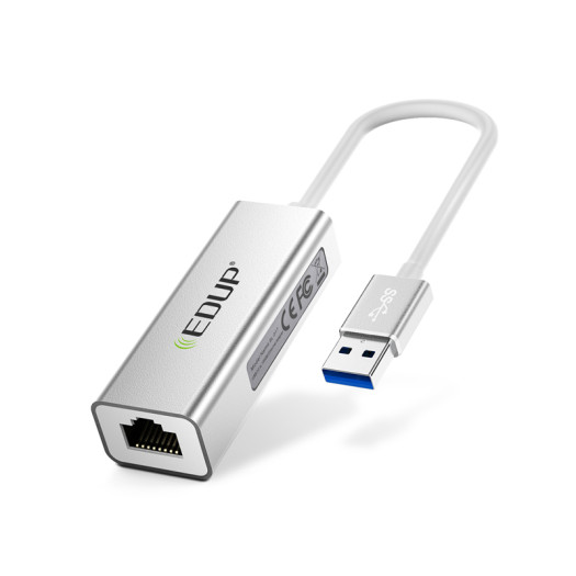 EDUP USB 3.0 TO ETHERNET ADAPTER - USB TO RJ45 - GIGABIT ETHERNET HUB FOR DESKTOP,LAPTOP,NOTEBOOK