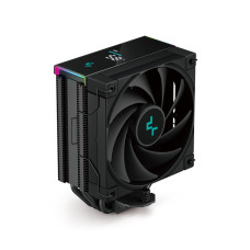 DeepCool AK400 Digital CPU Air Cooler Mighty 220w TDP 4 Copper Heatpipes Single-Tower CPU Cooler with Status Display Screen and ARGB LED Strips 120mm FDB Fan for LGA 1700/1200/1151/1150/1155/AM5/AM4