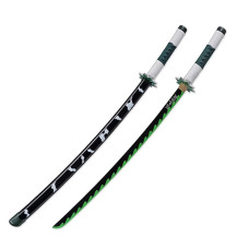 Zisu Demon Slayer Sword, About 41 inches, Protagonist Katana for Cosplay Purpose, Anime Original Texture