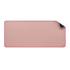 Logitech Desk Mat - Studio Series, Multifunctional Large Desk Pad, Extended Mouse Mat, Office Desk Protector with Anti-Slip Base, Spill-Resistant Durable Design, in Darker Rose