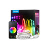 Govee RGBIC LED Strip Lights, Smart LED Lights Work with Alexa and Google Assistant, App Control Segmented DIY Multiple Colors, Color Changing Lights Music Sync, WiFi LED Light Strip for Bedroom -  100ft - ‎‎H618F1D1