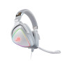 ASUS RGB Gaming Headset ROG Delta | Hi-Res ESS Quad-DAC, Circular RBG Lighting Effect | USB-C Connector for PCs, Consoles, and Mobile Gaming | Gaming Headphones with Detachable Mic