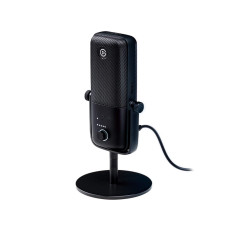 Elgato Wave:3 - Premium Studio Quality USB Condenser Microphone for Streaming, Podcast, Gaming and Home Office, Free Mixer Software, Sound Effect Plugins, Anti-Distortion, Plug ’n Play, for Mac, PC