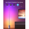 Govee RGBICWW Floor Lamp, Color Changing Corner Lamp, Modern LED Lamp with Wi-Fi App Control, 64+ Scene, DIY Modes, Music Sync, Standing Lamp Suitable for Bedroom, Living Room, Gaming Room -‎H6072