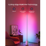 Govee RGBICWW Floor Lamp, Color Changing Corner Lamp, Modern LED Lamp with Wi-Fi App Control, 64+ Scene, DIY Modes, Music Sync, Standing Lamp Suitable for Bedroom, Living Room, Gaming Room -‎H6072
