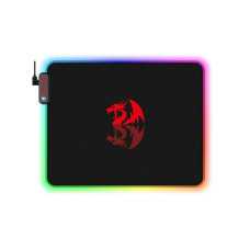 Redragon P026 RGB Wired Mouse Pad, Soft Cloth, Non-slip Rubber Base, Stiched Edges (330 x 260 x 3mm)