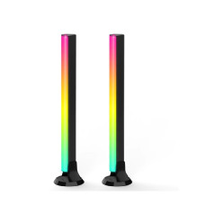 Govee RGBIC TV Light Bars, 15 Inches WiFi TV Backlight with Double Light Beads, Smart Light Bars with Multiple Placement Options Suitable for 45-70 inch TVs, Work with Alexa and Google Assistant H6046111