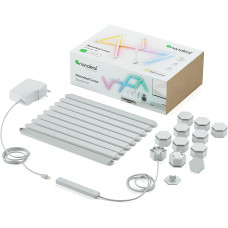 Nanoleaf Lines, Multicolor, Starter Kit - 9 Light Lines NL59-K-0002LW-9PK- 7 UK