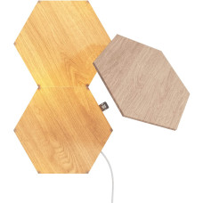 Nanoleaf Elements Wood Look Expansion Pack (3 Panels), Brown (NL52-E-0001HB-3PK)