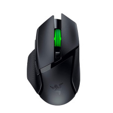 Razer Basilisk V3 X HyperSpeed Customizable Wireless Gaming Mouse: Mechanical Switches Gen-2-5G Advanced 18K Optical Sensor - Chroma RGB - 9 Programmable Controls - 535 Hr Battery - Classic Black