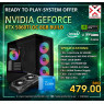 READY TO PLAY SYSTEM - RTX 5060 TI Build 8GB OC, INTEL I5 14400F,MSI B760M-P, 16GB DDR4 RAM, 1TB NVMe SSD,AG300 AIR Cooler, 600W Power Supply, LIAN LI V100 MINI case, RTP # 4659
