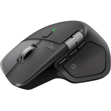 Logitech MX Master 4 for Mac, Ergonomic Bluetooth Mouse with Advanced Performance Haptic Feedback, Ultra-Fast Scrolling, USB-C Charging, MacOS, iPadOS, Windows - Space Black