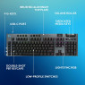 Logitech G915 X Low-Profile Wired Mechanical Gaming Keyboard, Double-Shot PBT Keycaps, Fully Programmable Keys, RGB Lighting, Aluminum Finish, GL Red Linear Switches - PC/Mac