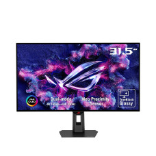 ASUS ROG Strix 32” 4K OLED Gaming Monitor (XG32UCWG) - TrueBlack Glossy OLED, Dual Mode (4K@165Hz, FHD@330Hz), 0.03ms, G-SYNC Compatible, Neo Proximity Sensor, USB-C, HDMI 2.1