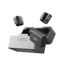 DJI Mic Mini (2 TX + 1 RX), Detail-Rich Audio, Wireless Lavalier Microphone for Camera/Android, 2-Person Vlog, Team Production
