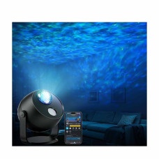 Govee Star Light Projector with Ocean Wave Ripple Effects, Works with Matter,Alexa and Google Assistant, 40+ Scene Modes, 18 White Noise Options, LED Night Light Projector for Bedroom, Without Plug- H6094