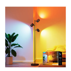 Govee Tree Floor Lamp with 3 Rotatable Lights, Compatible with Matter | LuminBlend Technology, Standing Lamp with 64 Dynamic Scenes, Music Sync, Smart Floor Lamp for Living Room, Bedroom, Office H60B2111