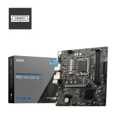 MSI PRO H610M-G DDR5 LGA 1700 Intel H610 SATA 6Gb/s Micro ATX Motherboard 2x DDR5 PCI-E x16 slot M.2 Intel I219V1Gbps LAN EZ Debug LED