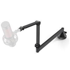 InnoGear Low Profile Mic Arm, 360° Rotatable Microphone Arm Stand Foldable Desk Mic Boom Arm with 3/8" to 5/8" Adapter for Fifine AM8 K669B Blue Yeti HyperX QuadCast and Other Mics.MS153