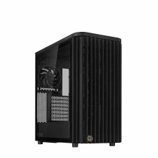  ASUS ProArt PA401 Wood Edition Computer Case, Tempered Glass Panel, 2x 160mm & 1x 120mm Pre-Installed Fans, Up to 240mm Radiator & 5x Fan Support, Removable Dust Filters, Black | 90DC00M0-B39000