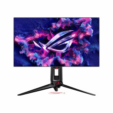 ASUS ROG Swift OLED 27” 1440P Gaming Monitor (PG27AQDP) - WOLED, QHD, 480Hz, 0.03ms, G-SYNC Compatible, Custom Heatsink, AI Assistant, DisplayHDR400 True Black, 99% DCI-P3, True 10-bit, DisplayWidget