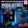 READY TO PLAY SYSTEM - RTX 5050 Build 8GB,,ASUS H610M-E, 16GB DDR4 RAM, 512GB NVMe SSD, Boreas E1-210 MONO Air Cooler, 500W Power Supply, GAMDIAS TALOS E3 Black case, RTP # 4755