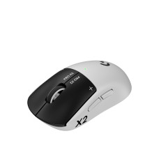 Logitech G PRO X2 SUPERSTRIKE Wireless Gaming Mouse: Customizable Rapid Trigger Magnetic Analog Switches, Adjustable Click Haptics, 61g Ultra Lightweight, USB-C, <8K Polling, for PC/Mac - Black/White