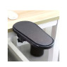 Ergonomic Arm Support Wrist Rest - Synthetic Rubber Computer Desk Extender - Office Chair Elbow Support for Stress Relief 