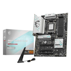 MSI B850 Gaming Plus WiFi Motherboard, ATX - Supports AMD Ryzen 9000/8000 / 7000 Processors, AM5 - DDR5 Memory Boost 8200+ MT/s (OC), PCIe 5.0 x16 & 4.0 x16, M.2 Gen5, Wi-Fi 7, 5G LAN