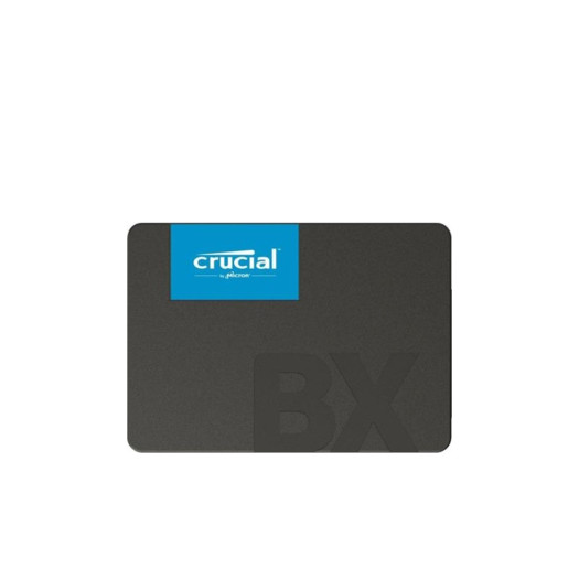 Crucial BX500 SATA 2.5" Internal SSD, 2TB Capacity, 540 Mb/s Sequential Read, 500 Mb/s Sequential Write, 720TB TBW SSD Endurance, Black