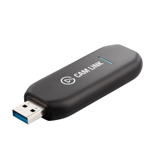 Elgato Cam Link 4K Capture Card for DSLR, Camcorder, Action Cam | HDMI to USB 3.0, Stream in 1080p60 or 4K30/60, Ultra-low latency, Works with OBS, Zoom, Discord, PC/Mac/iPad compatible