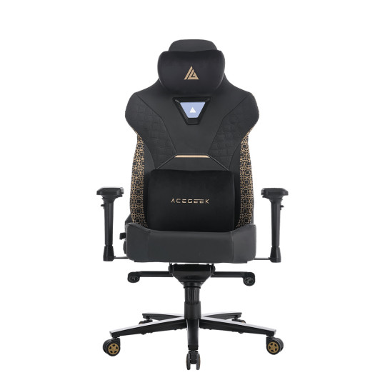 ACEGEEK EVO RGB Leather Gaming Chair – Black